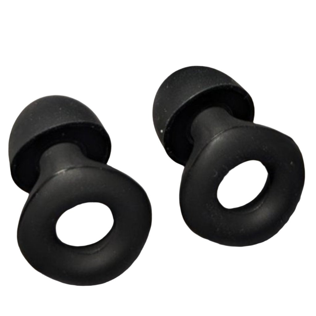 calm black earplugs with box