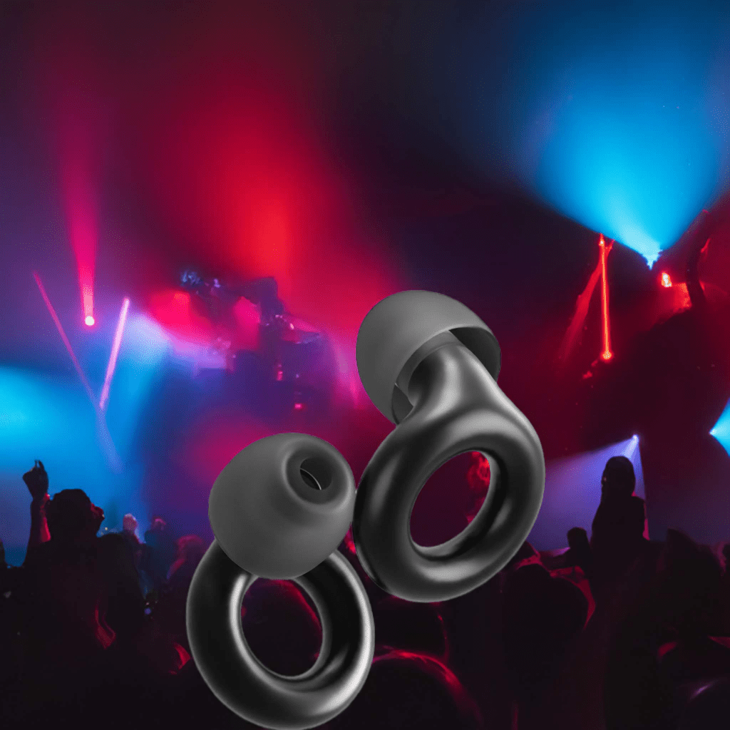 Concert Goers Ring: Protect Your Hearing. Enjoy the Music | 22 dB NRR - Micro Earplugs