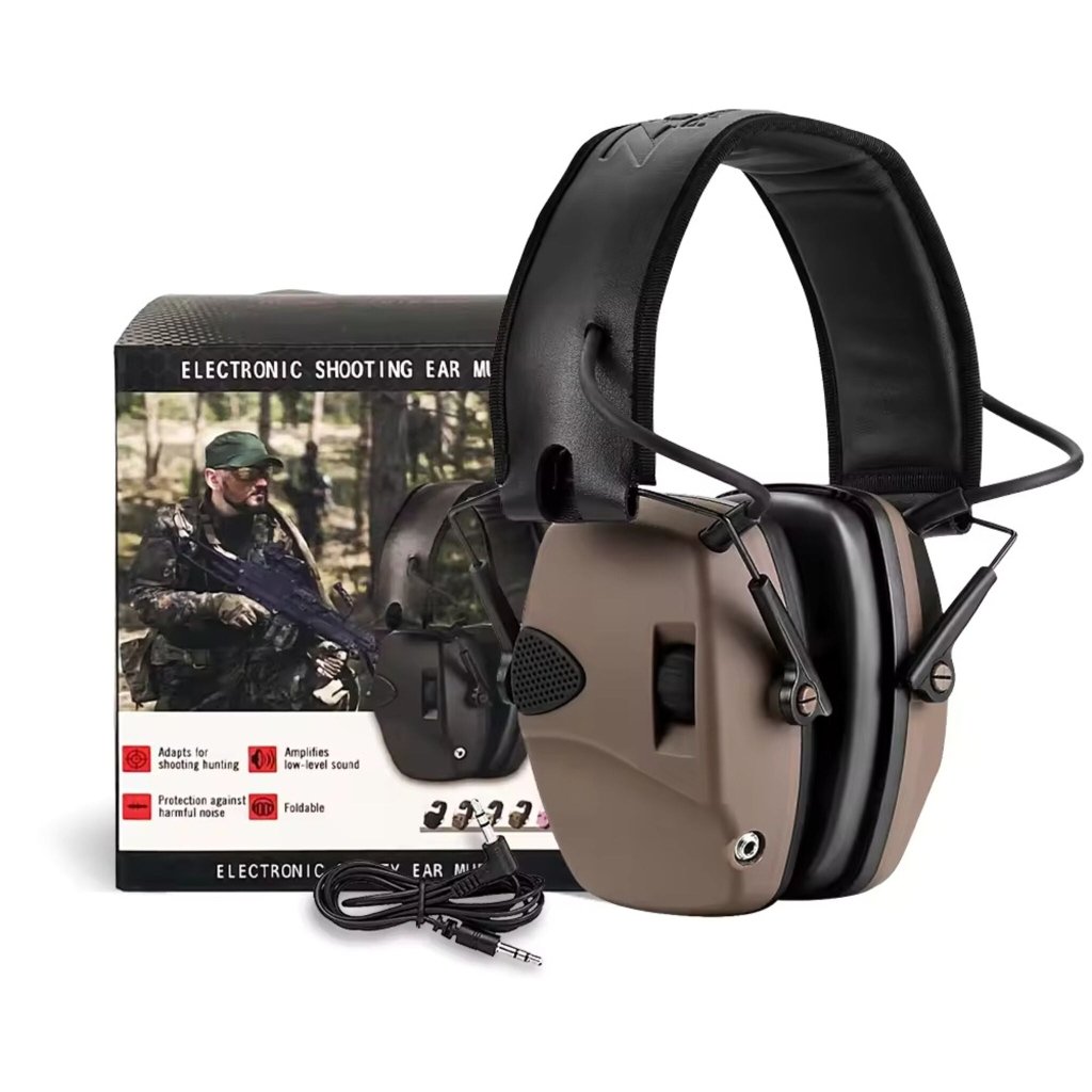 Electronic Micro Earmuffs Ultra - Slim Defender |Micro EarPlugs - Micro Ear Plugsactive noise canceling earmuffs