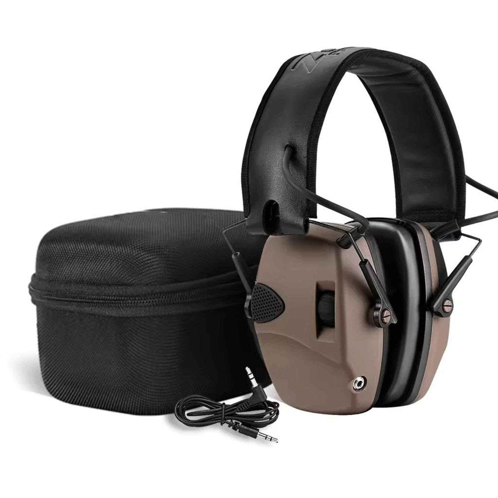 Electronic Micro Earmuffs Ultra - Slim Defender |Micro EarPlugs - Micro Ear Plugsactive noise canceling earmuffs