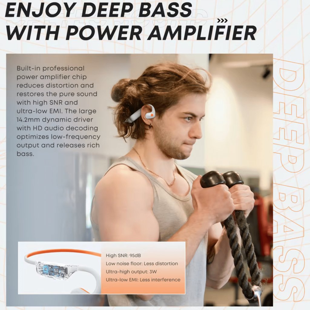 Micro Open - Ear Bluetooth - Sweat Resistant Headphones - Micro Earplugs