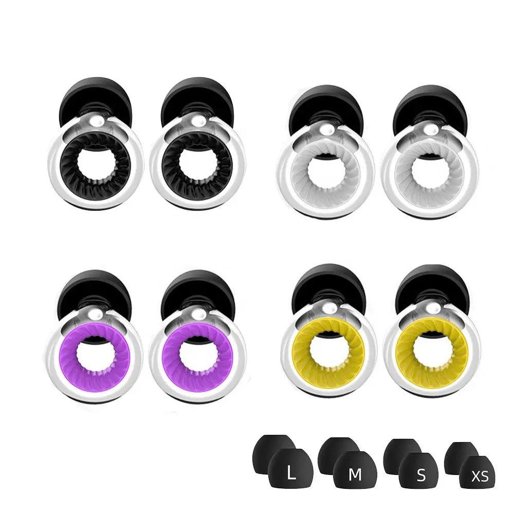 Quiet Zone Ring: Conquer Noise - Find Your Peace. NRR - 18 - 21 dB - Micro Earplugs