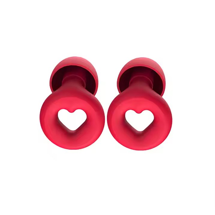 Traveler Ring | Hearts Shape. Low your Stress When Riding or Flying - Micro Earplugs