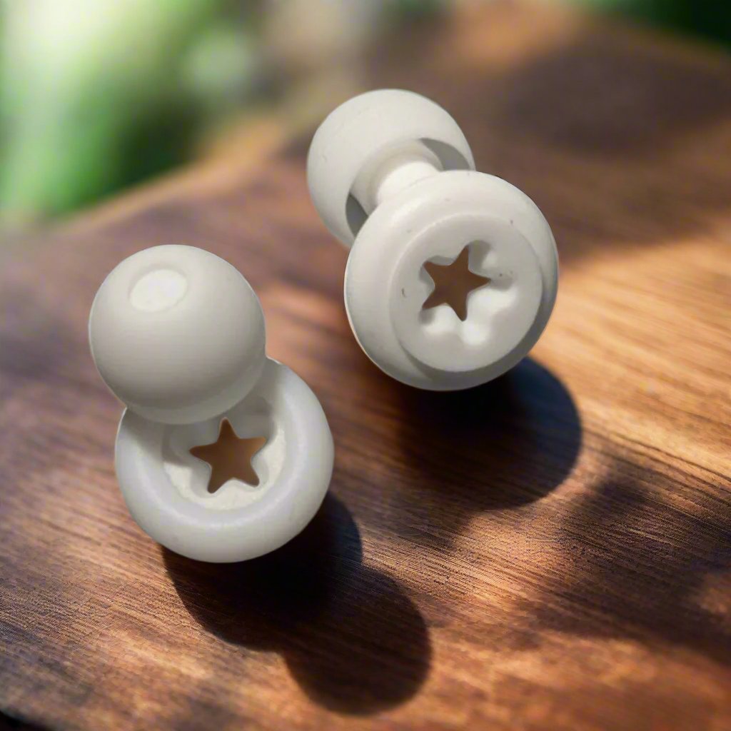 Traveler Star Shape |Low your Stress Riding or Flying|24 NRR - Micro Earplugs